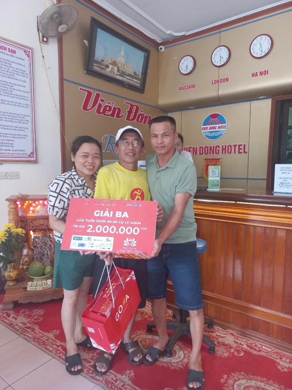 Khach San Vien Dong Hotel Cửa Lò Eksteriør billede